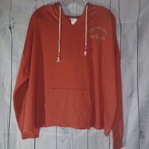 Secret Treasures Coffee Till Cocktails Comfy cropped Hoodie and shorts pajamas